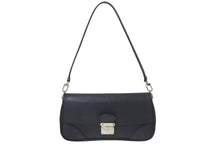 画像をギャラリービューアに読み込む, LOUIS VUITTON ルイヴィトン エピ ポシェット セギュール ワンショルダーバッグ M58882 ブラック アクセサリーポーチ シルバー金具 美品 中古 4c068500