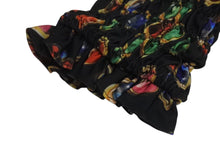 Load image into Gallery viewer, 新品同様 CHANEL シャネル ブラウス P70157V48980 サイズ34 21SS ココマーク ブラック 総柄 ポリエステル ポリウレタン 中古 4c068533