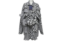 画像をギャラリービューアに読み込む, 極美品 LOUISVUITTON ルイヴィトン マルチアニマル パペット シャツ ポリエステル ブラック ホワイト 1A8PGD サイズS 中古 4c068548