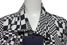 画像をギャラリービューアに読み込む, 極美品 LOUISVUITTON ルイヴィトン マルチアニマル パペット シャツ ポリエステル ブラック ホワイト 1A8PGD サイズS 中古 4c068548