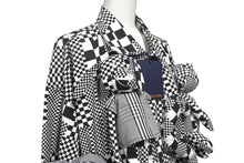 画像をギャラリービューアに読み込む, 極美品 LOUISVUITTON ルイヴィトン マルチアニマル パペット シャツ ポリエステル ブラック ホワイト 1A8PGD サイズS 中古 4c068548