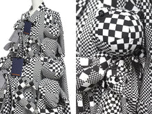 画像をギャラリービューアに読み込む, 極美品 LOUISVUITTON ルイヴィトン マルチアニマル パペット シャツ ポリエステル ブラック ホワイト 1A8PGD サイズS 中古 4c068548