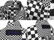 画像をギャラリービューアに読み込む, 極美品 LOUISVUITTON ルイヴィトン マルチアニマル パペット シャツ ポリエステル ブラック ホワイト 1A8PGD サイズS 中古 4c068548