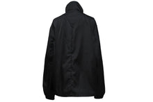 Load image into Gallery viewer, 極美品 PRADA プラダ SGN836 S182 I18 レザーパッチ ナイロン ジャケット 2018年 ブラック サイズ46 中古 4c068561