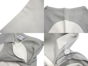CHANEL シャネル ナイロンパンツ P17548V09975 サイズ34 スポーツライン ココマーク ナイロン コットン 美品 中古 4c068579