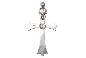 ChromeHearts クロムハーツ ラージCHクロスWベイル ネックレストップ 42.776g シルバー925 1998年製 美品 中古 4c068624