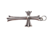 Load image into Gallery viewer, ChromeHearts クロムハーツ ラージCHクロスWベイル ネックレストップ 42.776g シルバー925 1998年製 美品 中古 4c068624