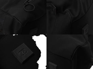 CHANEL シャネル ボストンバッグ 旅行バッグ スポーツライン ココマーク 7番台 2002年 ナイロン ブラック 美品 中古 4c068728
