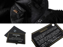 Load image into Gallery viewer, CHANEL シャネル ボストンバッグ 旅行バッグ スポーツライン ココマーク 7番台 2002年 ナイロン ブラック 美品 中古 4c068728