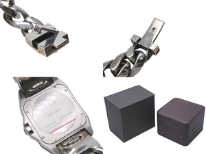 極美品 CHROME HEARTS クロムハーツ カスタムオーダー カルティエ サントス100 LM W200728G コンビ 中古 4c068742ch