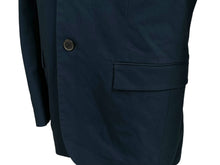 Load image into Gallery viewer, JIL SANDER ジルサンダー ジャケット スーツ 17SS JK JM YS 0004 コットン ポリウレタン ネイビー サイズ44 美品 中古 4c068745