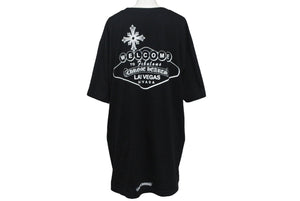 CHROME HEARTS クロムハーツ 半袖Ｔシャツ ラスベガス限定 サイズXL ホースシュー プリント ブラック コットン 美品 中古 4c068753