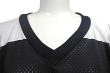 画像をギャラリービューアに読み込む, WWE フットボールシャツザロック プロレス XL ブラック ホワイト コットン 美品 中古 4c068764