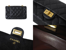 Load image into Gallery viewer, 極美品 CHANEL シャネル 4点セット ショルダーバッグ サクセスストーリー ブラック ゴールド シルバー金具 ランダム 中古 4c068767