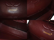 Load image into Gallery viewer, CHANEL シャネル マトラッセ25 Wフラップ Wチェーンショルダーバッグ ココマーク 1番台 ラムスキン ブラック ゴールド 美品 中古 4c068774