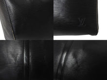 Load image into Gallery viewer, LOUIS VUITTON ルイヴィトン キーポル45 ボストンバッグ 旅行カバン M42972 エピレザー ブラック ゴールド金具 良品 中古 4c068786