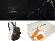 Load image into Gallery viewer, LOUIS VUITTON ルイヴィトン クリストファー MM リュック バックパック M43735 モノグラムマカサー PVC レザー 美品 中古 4c068821