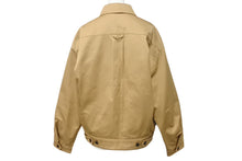 Load image into Gallery viewer, 極美品 PRADA プラダ ブルゾン ビッグロゴ プリント ジャケット コットン ジップアップ サイズXS 中古 4c068825