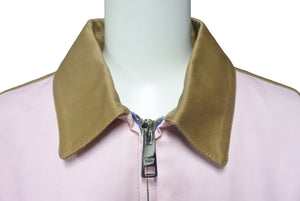 極美品 PRADA プラダ ブルゾン ビッグロゴ プリント ジャケット コットン ジップアップ サイズXS 中古 4c068825