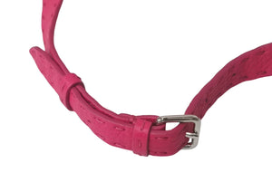 FENDI フェンディ ムートン 2WAYショルダーバッグ ハンドバッグ イタリア製 レザー ピンク シルバー金具 美品 中古 4c068868 