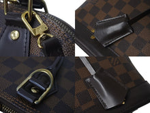 Load image into Gallery viewer, LOUIS VUITTON ルイヴィトン ダミエ エベヌ アルマBB 2WAY ハンドバッグ N41221 ブラウン ショルダー PVC ゴールド金具 美品 中古 4c068897