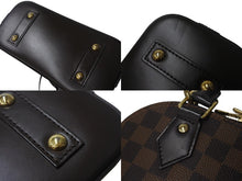 Load image into Gallery viewer, LOUIS VUITTON ルイヴィトン ダミエ エベヌ アルマBB 2WAY ハンドバッグ N41221 ブラウン ショルダー PVC ゴールド金具 美品 中古 4c068897