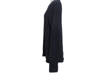 Load image into Gallery viewer, CHROME HEARTS クロムハーツ 長袖サーマルＴシャツ サイズXS 90年代 ダガー FUCK YOU 刺繍 ネイビー レッド コットン 美品 中古 4c068935
