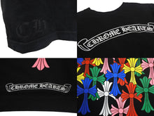Load image into Gallery viewer, CHROME HEARTS クロムハーツ 長袖Ｔシャツ マルチセメタリークロス プリント 20SS ブラック マルチカラー M 美品 中古 4c068938