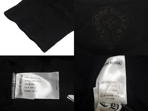 CHROME HEARTS クロムハーツ 長袖Ｔシャツ マルチセメタリークロス プリント 20SS ブラック マルチカラー M 美品 中古 4c068938