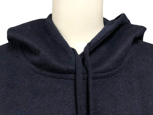極美品 PRADA プラダ パーカー カシミヤ混 現行 2021年製 NFCタグ 三角ロゴ ブラック 39533 S212 1ZCF 中古 4c068939