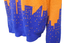 画像をギャラリービューアに読み込む, Supreme シュプリーム ニット セーター 20SS New York Sweater ジャガードクルーネック マンハッタン オレンジ 美品 中古 4c068941 