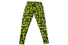 画像をギャラリービューアに読み込む, LOUIS VUITTON ルイヴィトン レギンス 09SS スティーブンスプラウス グラフティモノグラム グリーン×ブラック RW091T 良品 中古 4c068944