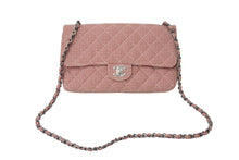 Load image into Gallery viewer, CHANEL シャネル マトラッセ チェーンショルダーバッグ ギンガムチェック 4番台 キャンバス レッド ホワイト 美品 中古 4c068960