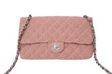 Load image into Gallery viewer, CHANEL シャネル マトラッセ チェーンショルダーバッグ ギンガムチェック 4番台 キャンバス レッド ホワイト 美品 中古 4c068960