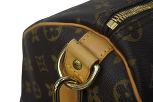 LOUIS VUITTON ルイヴィトン キーポル バンドリエール50 ボストンバッグ M41416 モノグラム PVC レザー ブラウン 美品 中古 4c068962