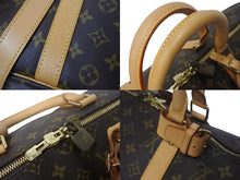 Load image into Gallery viewer, LOUIS VUITTON ルイヴィトン キーポル バンドリエール50 ボストンバッグ M41416 モノグラム PVC レザー ブラウン 美品 中古 4c068962