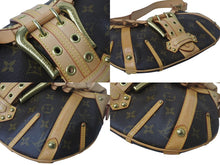 画像をギャラリービューアに読み込む, 極美品 LOUIS VUITTON ルイヴィトン レオノール ハンドバッグ M92394 廃盤 モノグラム 2004年 PVC レザー ブラウン 中古 4c068964