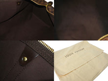 Load image into Gallery viewer, 極美品 LOUIS VUITTON ルイ ヴィトン キーポル50 ボストンバッグ N41427 ダミエキャンバス ブラウン ゴールド金具 中古 4c068971