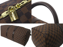 Load image into Gallery viewer, 極美品 LOUIS VUITTON ルイ ヴィトン キーポル50 ボストンバッグ N41427 ダミエキャンバス ブラウン ゴールド金具 中古 4c068971