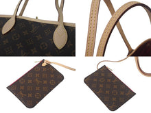 画像をギャラリービューアに読み込む, 新品同様 新型 LOUIS VUITTON ルイ ヴィトン ネヴァーフルPM トートバッグ M41245 ブラウン ピヴォワンヌ 美品 中古 4c068981