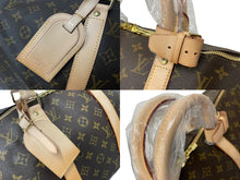Load image into Gallery viewer, 極美品 LOUIS VUITTON ルイ ヴィトン モノグラム キーポル50 ボストンバッグ M41426 PVC ブラウン 中古 4c068984