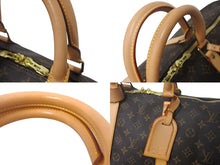 Load image into Gallery viewer, 極美品 LOUIS VUITTON ルイヴィトン キーポル55 ボストンバッグ M41424 モノグラム PVC レザー ブラウン 中古 4c068985