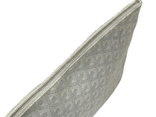 Load image into Gallery viewer, GOYARD ゴヤール セナMM クラッチバッグ SENAT2MMLTY50CL50P キャンバス カーフスキン ホワイト 美品 中古 4c069002