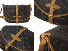 Load image into Gallery viewer, LOUIS VUITTON ルイ ヴィトン モノグラム ソミュール30 ショルダーバッグ M42256 PVC ブラウン 美品 中古 4c069010