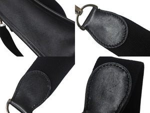 HERMES エルメス エヴリン1PM ショルダーバッグ ブラック トワルアッシュ ヴォースイフト ☐H刻印 シルバー金具 美品 中古 4c069015