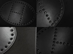 HERMES エルメス エヴリン1PM ショルダーバッグ ブラック トワルアッシュ ヴォースイフト ☐H刻印 シルバー金具 美品 中古 4c069015