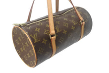 Load image into Gallery viewer, LOUIS VUITTON ルイ ヴィトン パピヨン ハンドバッグ M51366 筒型 モノグラムキャンバス ブラウン 美品 中古 4c069033