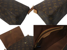 Load image into Gallery viewer, LOUIS VUITTON ルイ ヴィトン モノグラム ミニルーピング ショルダーバッグ M51147 PVC レザー ブラウン 美品 中古 4c069034