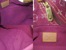 Load image into Gallery viewer, 極美品 LOUIS VUITTON ルイヴィトン バギーPM モノグラムデニム ショルダーバッグ M95212 デニム レザー ピンク 中古 4c069036