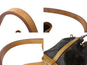 LOUIS VUITTON ルイ ヴィトン ミニノエ ハンドバッグ M42227 モノグラムキャンバス ブラウン 廃盤 美品 中古 4c069042